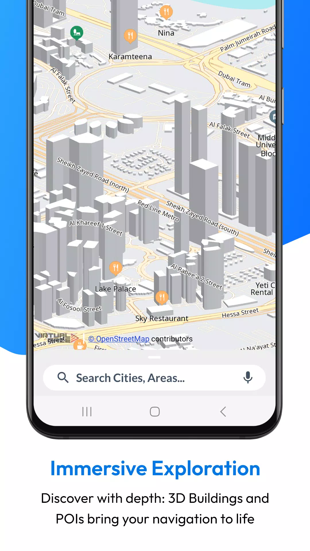 Offline Map Navigation Скриншот 2