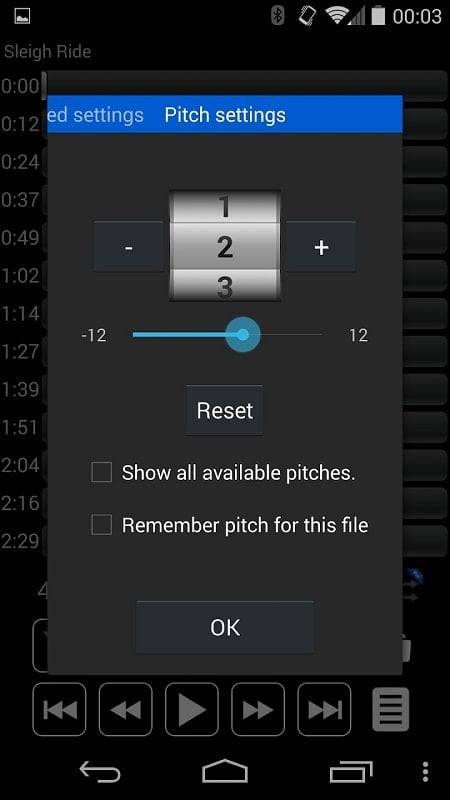 Audio Speed Changer : Audipo Screenshot 2