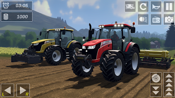 Farmland Tractor Farming Games Ekran Görüntüsü 3