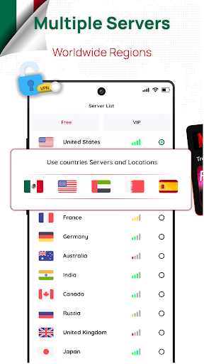 Mexico VPN - Get Mexican IP Screenshot 1