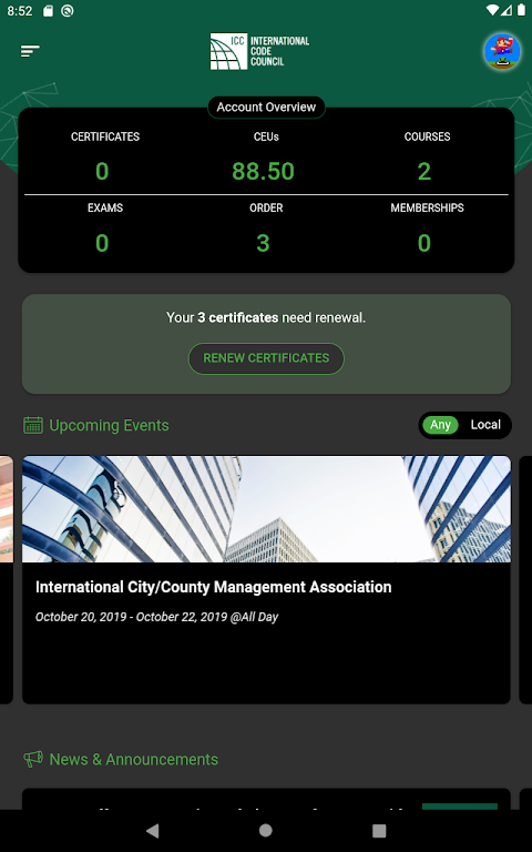myICC by the Code Council ဖန်သားပြင်ဓာတ်ပုံ 0