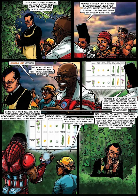 Botswana Baylor Comic Book Setswana Capture d'écran 0