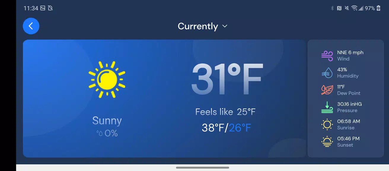 WeatherNation Capture d'écran 1