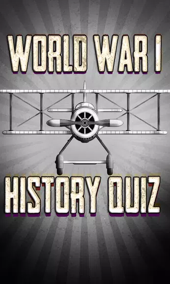 WW1 History Knowledge Quiz Ảnh chụp màn hình 0