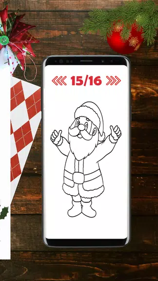 Christmas Drawing App Ảnh chụp màn hình 1