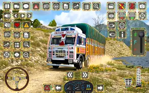 Offroad Cargo Truck Driving 3D Capture d'écran 1