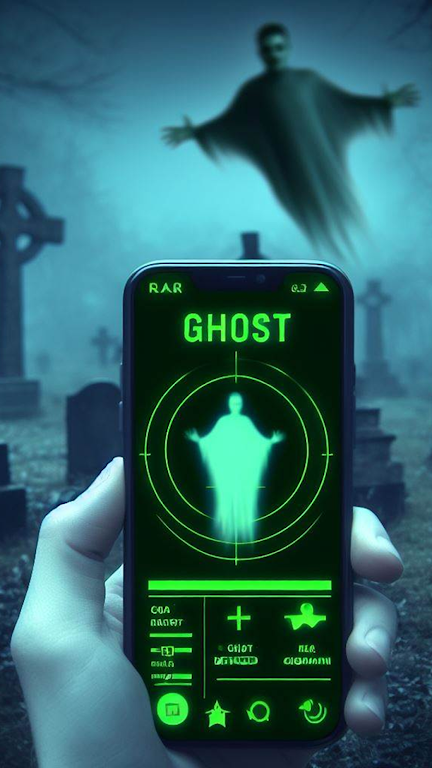 Ghost detector radar camera スクリーンショット 0