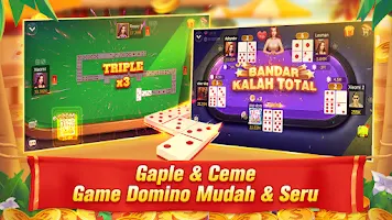 Schermata Domino QiuQiu 99 QQ Gaple Slot 1