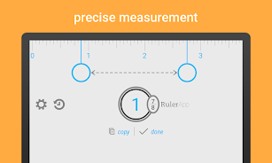 Ruler App: Measure centimeters Ekran Görüntüsü 1