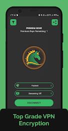 Unicorn VPN ဖန်သားပြင်ဓာတ်ပုံ 0