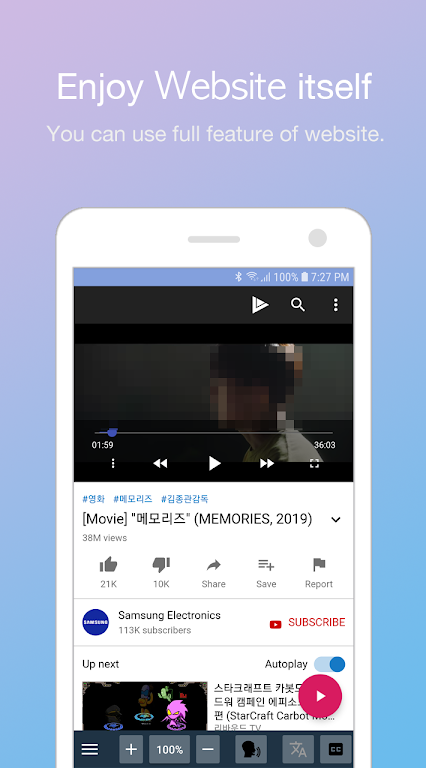 LingoTube dual caption player Mod Zrzut ekranu 3