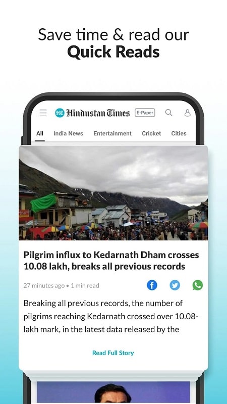 Hindustan Times: Daily News Screenshot 0