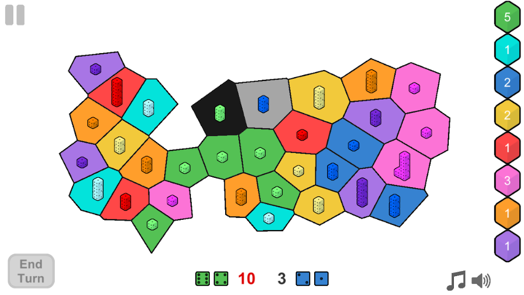 Dice Warfare Tangkapan skrin 0