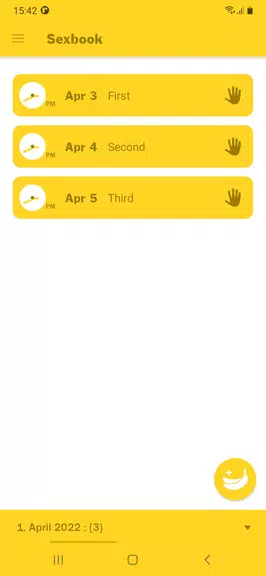 Sex Tracker スクリーンショット 1