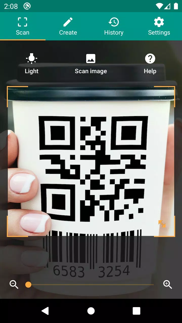 QR扫描仪 & 条形码扫描仪 (简体中文)应用截图第0张