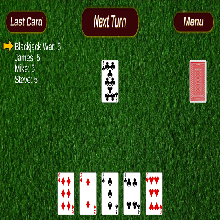 Blackjack War Screenshot 0