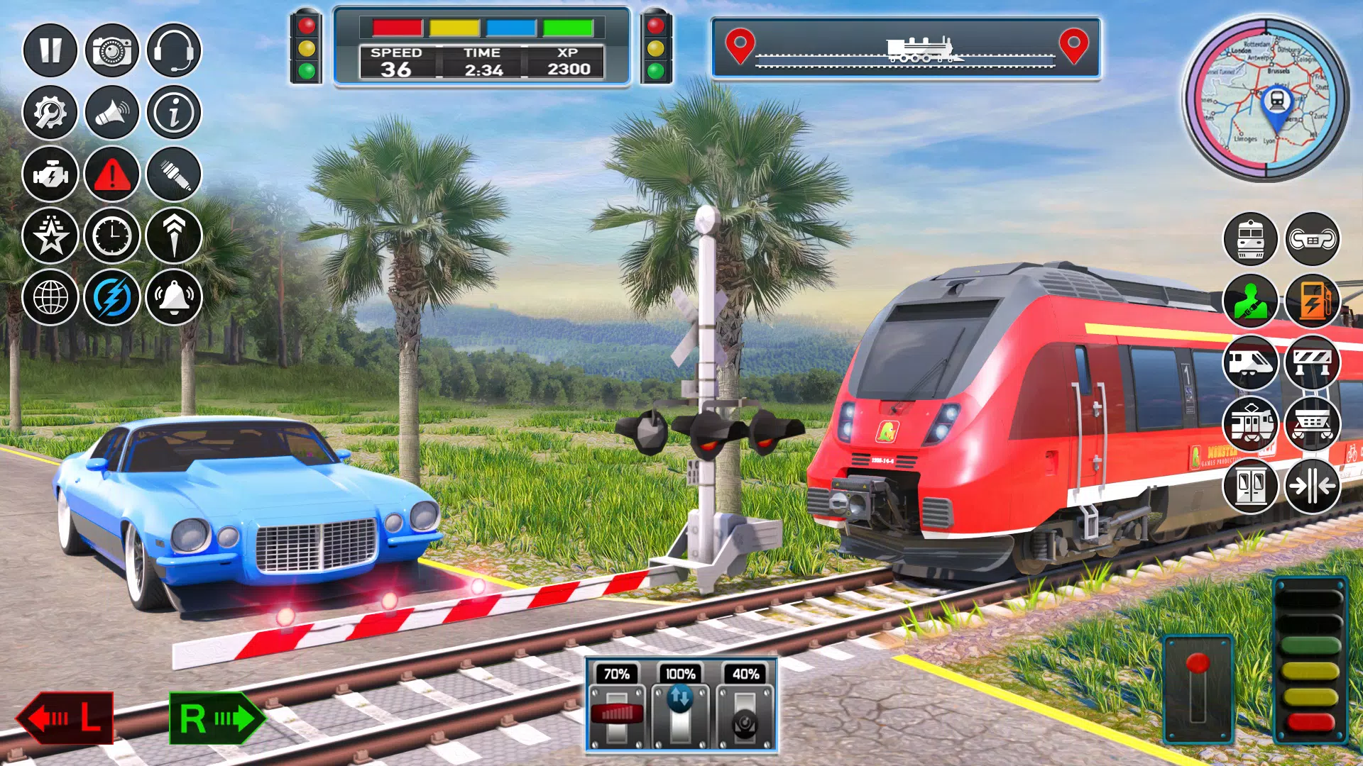 City Train Game ဖန်သားပြင်ဓာတ်ပုံ 3