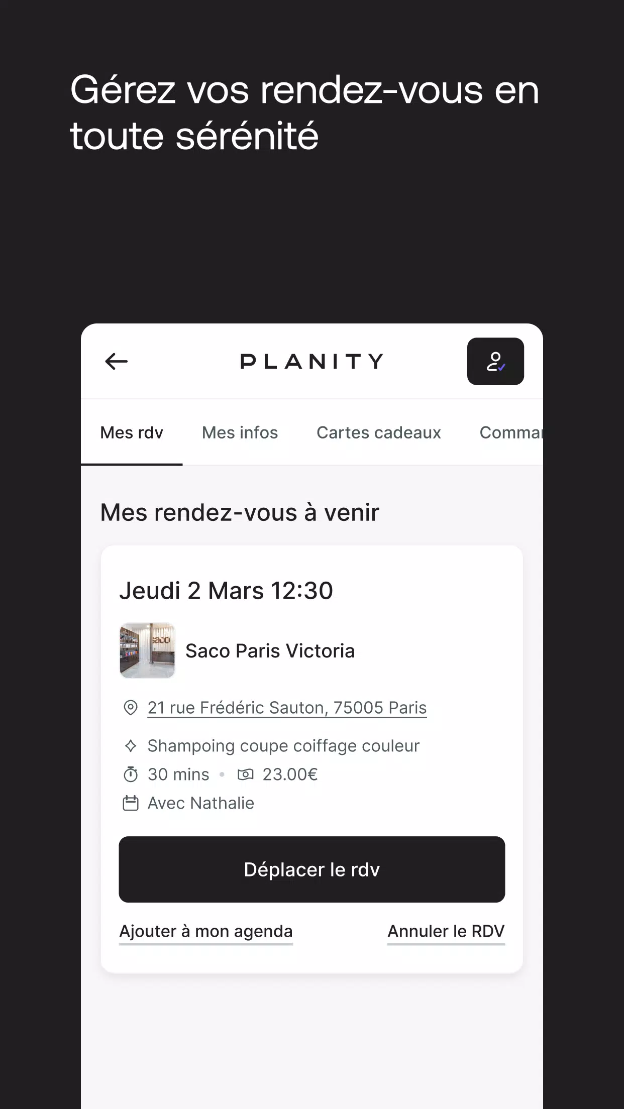 Planity ภาพหน้าจอ 3