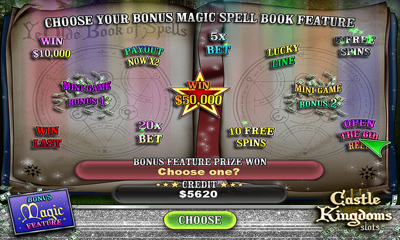 Castle Kingdoms Magic Dragon Legend Slots FREE 스크린샷 2