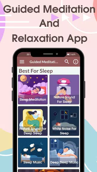 Guided Meditation & Relaxation Schermafbeelding 0