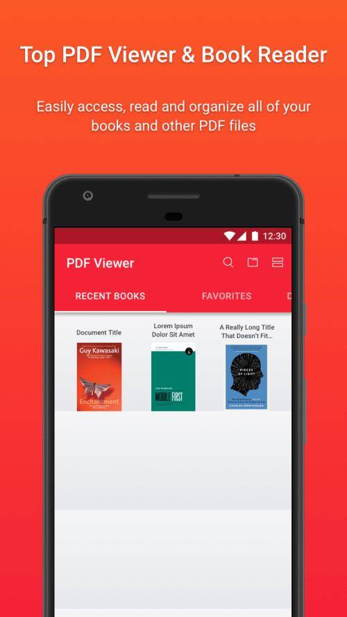 Schermata PDF Viewer & Book Reader 0