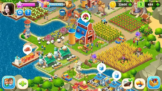 Farm City: Farming & Building स्क्रीनशॉट 1