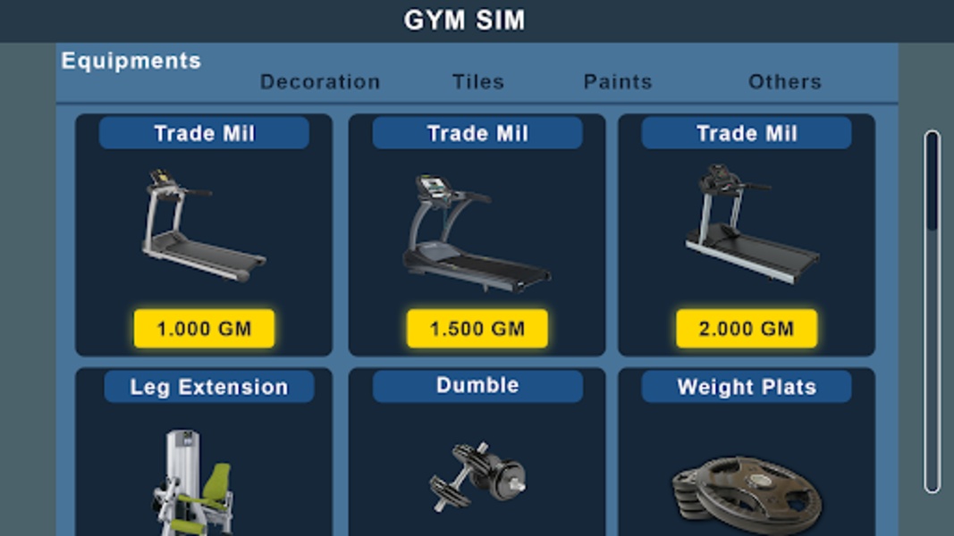 Schermata Gym simulator 24 : Gym Tycoon 1