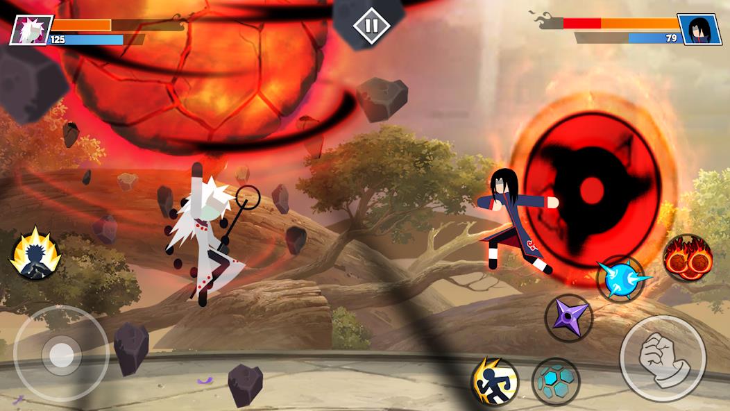 Stickman Shinobi Fighting Mod Screenshot 2