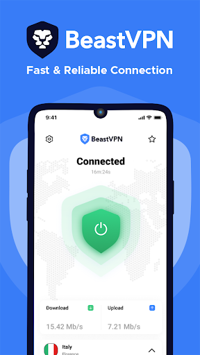 BeastVPN: Secure and Fast VPN ภาพหน้าจอ 0