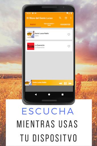 El Genio Lucas Radio en Vivo Reflexiones y Podcast ภาพหน้าจอ 2