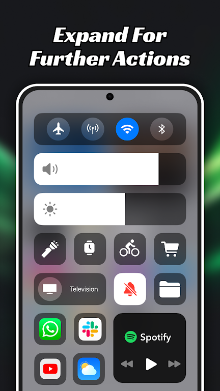 Control Center AZ Mod ภาพหน้าจอ 1