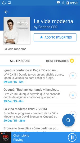 Podcast App ဖန်သားပြင်ဓာတ်ပုံ 0
