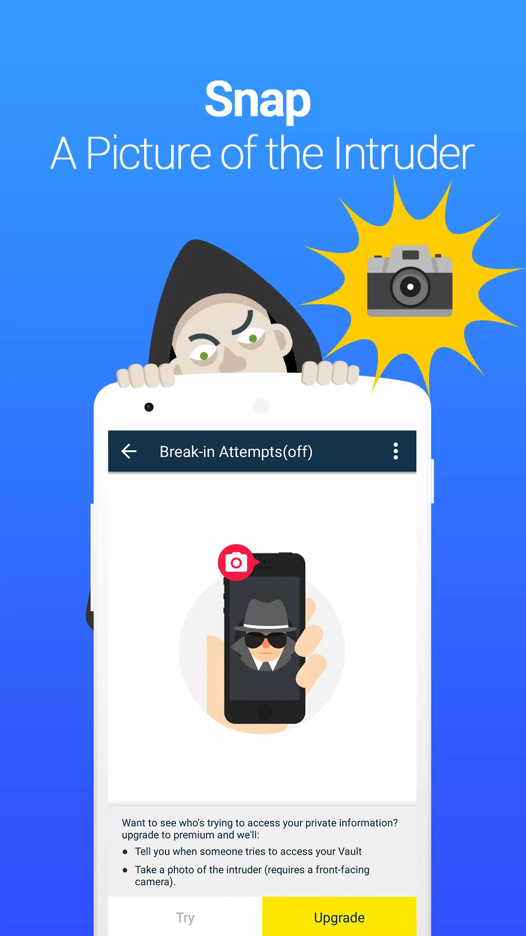 Vault - Hide Pics, App Lock Captura de tela 3