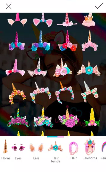 Unicorn Photo Editor স্ক্রিনশট 1