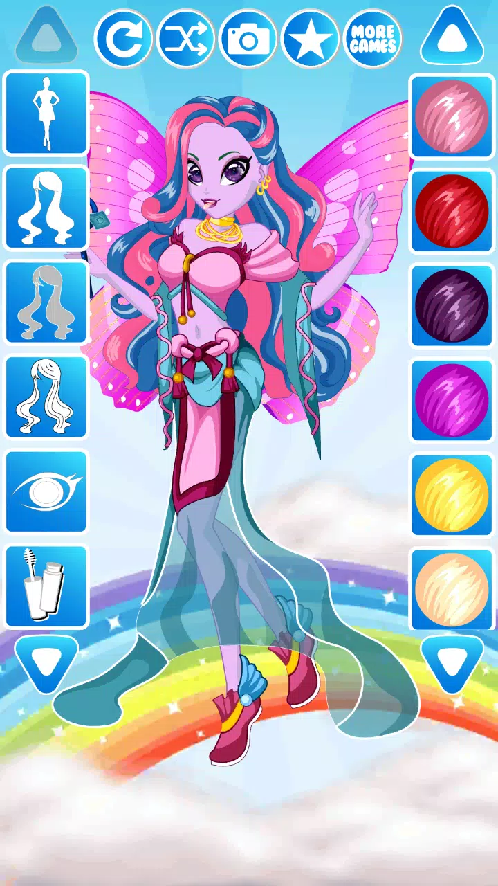 Pony Fairy Dress Up Game ဖန်သားပြင်ဓာတ်ပုံ 0