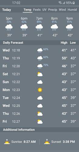 Weather & Clima - Weather Sky Tangkapan skrin 3