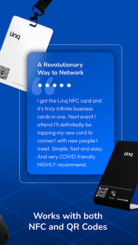 Linq - Digital Business Card ဖန်သားပြင်ဓာတ်ပုံ 0