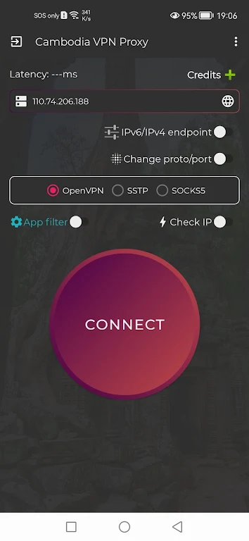 Schermata Cambodia VPN -  Cambodian IP 0