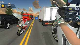 Endless Moto Traffic Racer 3D Screenshot 3