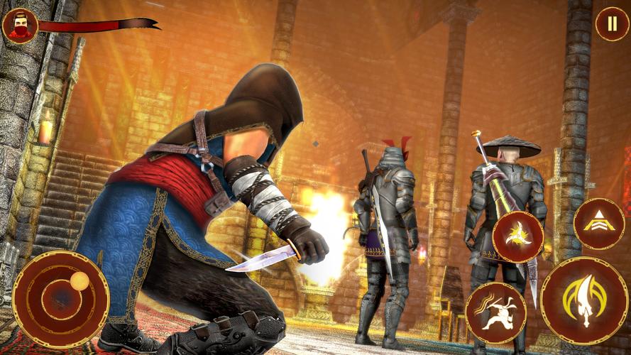 Ninja Shadow Fighting Games 3D 스크린샷 0