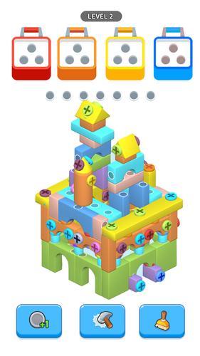 Screw Away: 3D Pin Puzzle Capture d'écran 1