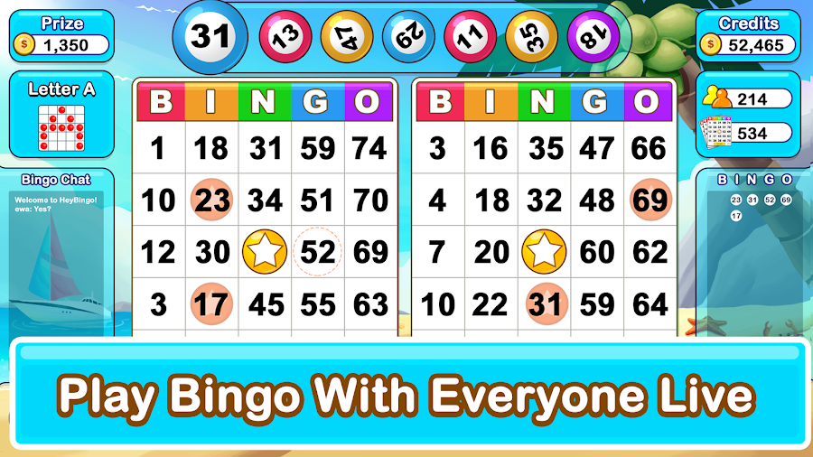 Hey Bingo™: Fun Bingo 75 Game 스크린샷 0