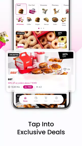Cari: The best food delivered ภาพหน้าจอ 2