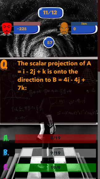 Mathematics Test Quiz Captura de pantalla 1