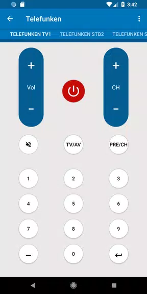 Telefunken TV Remote應用截圖第3張