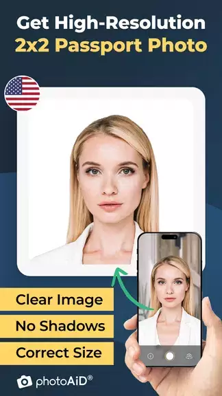 US Passport Size Photo Maker Screenshot 0