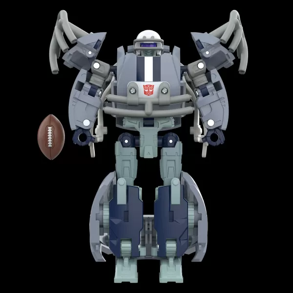 NFL helmet mode of Transformer figure