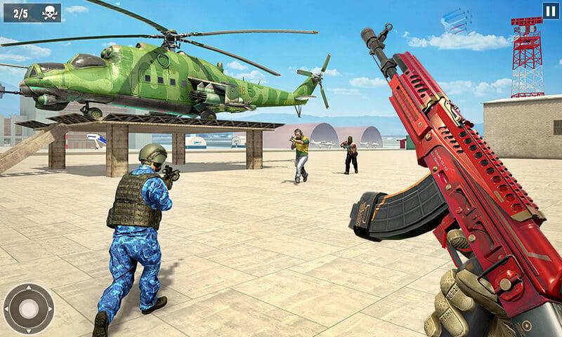 Anti-Terrorist Shooting Game应用截图第1张