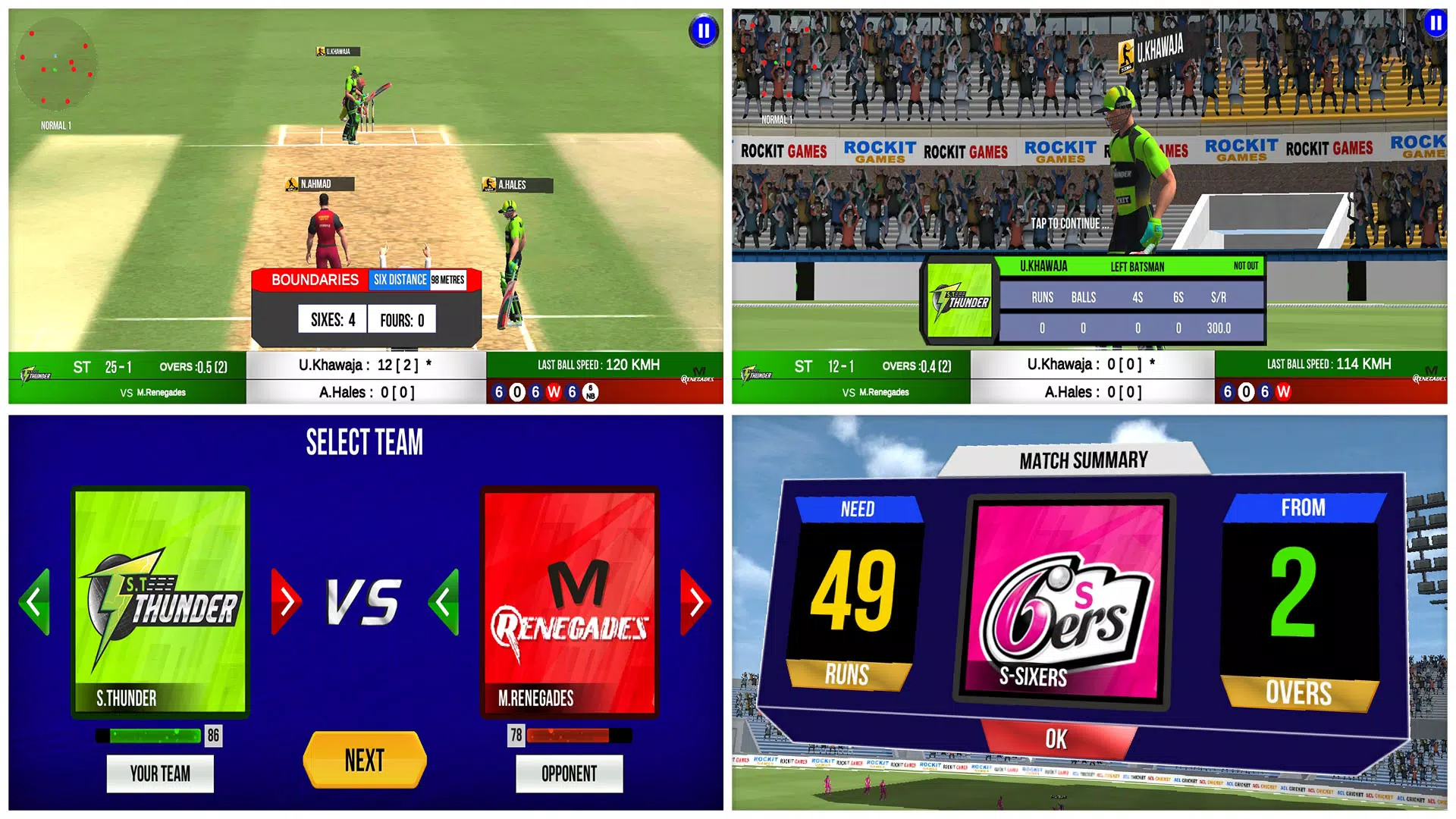 Aussie T20 Cricket Game 2023 Zrzut ekranu 3