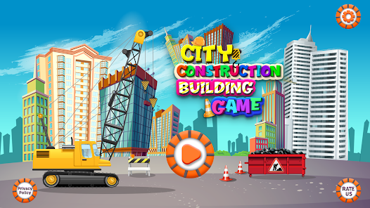 City Construction Building Sim Captura de pantalla 2